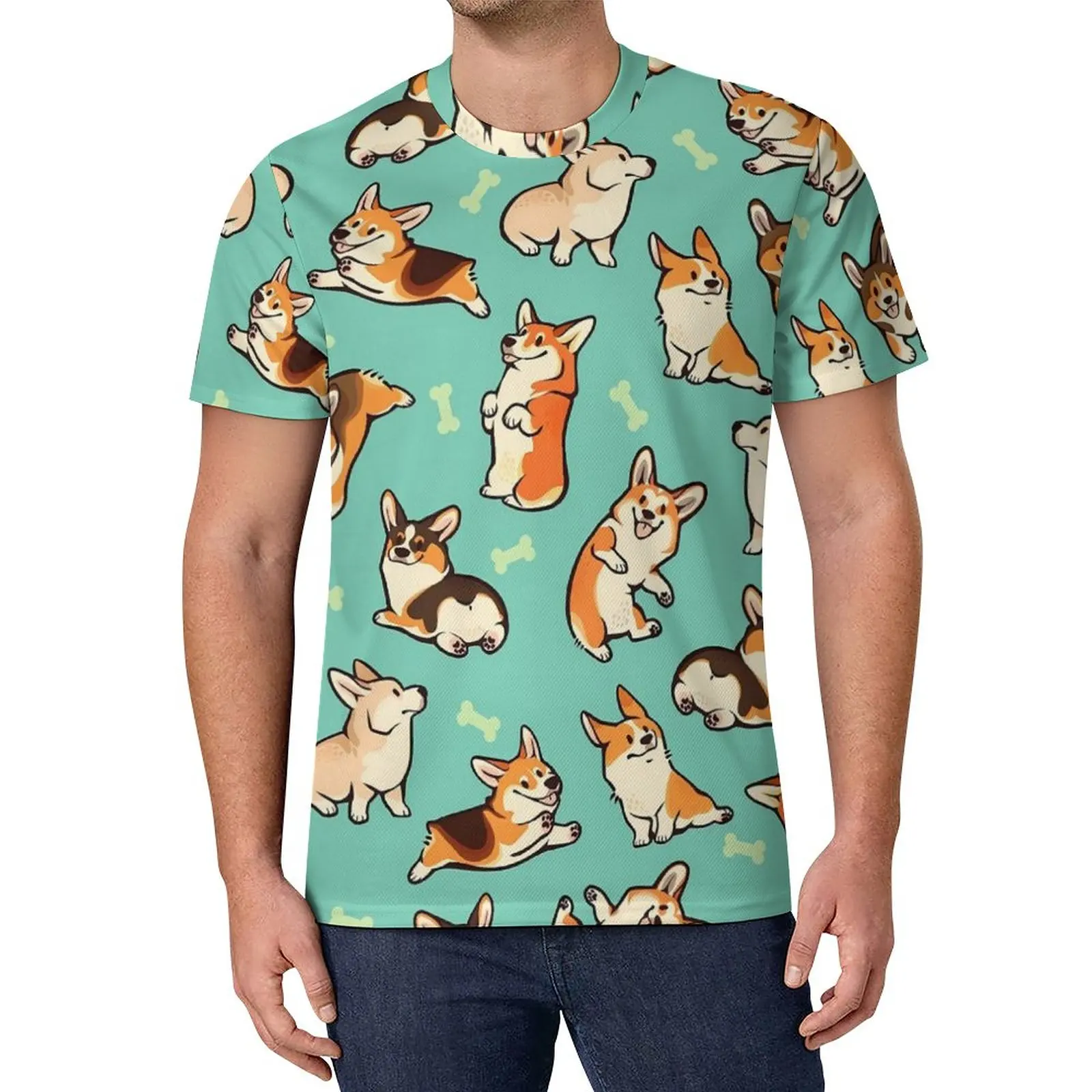 Футболка Jolly Corgi, милые трендовые футболки с животным принтом, летние Графические футболки, классическая одежда в подарок
Футболка Jolly Corgi, милые трендовые футболки с животным принтом, летние Графические футболки, классическая одежда в подарок