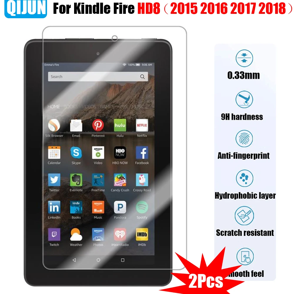 Tablet Tempered glass film For Amazon Kindle Fire HD 8 2015 2016 2017 Explosion Scratch proof membrane Anti fingerprint 2 Pcs
Tablet Tempered glass film For Amazon Kindle Fire HD 8 2015 2016 2017 Explosion Scratch proof membrane Anti fingerprint 2 Pcs