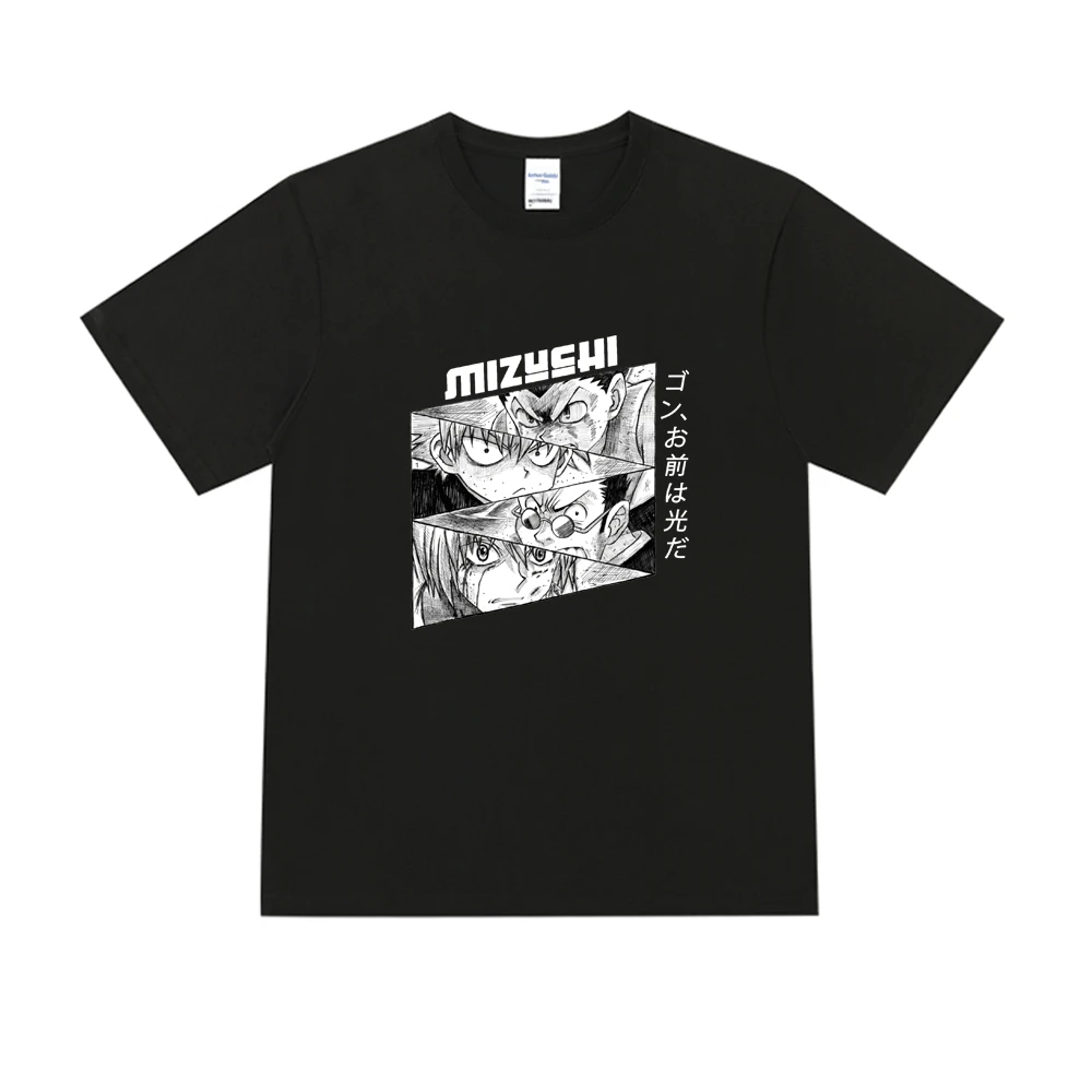 Hunter X Hunter Black and White T Shirt Hunter X Hunter Anime Print Short Sleeve Tee Shirt Men Women Summer Cotton T-shirt Tops 
Hunter X Hunter Black and White T Shirt Hunter X Hunter Anime Print Short Sleeve Tee Shirt Men Women Summer Cotton T-shirt Tops