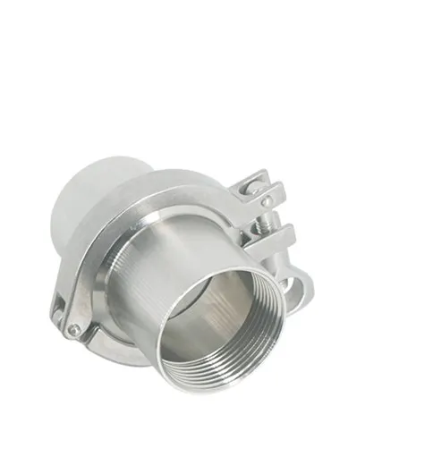 1 Set 1-1/4" DN32 Stainless Steel SS316 Sanitary Female Threaded Ferrule OD 64mm+ 2" Tri Clamp+Gasket
1 Set 1-1/4" DN32 Stainless Steel SS316 Sanitary Female Threaded Ferrule OD 64mm+ 2" Tri Clamp+Gasket