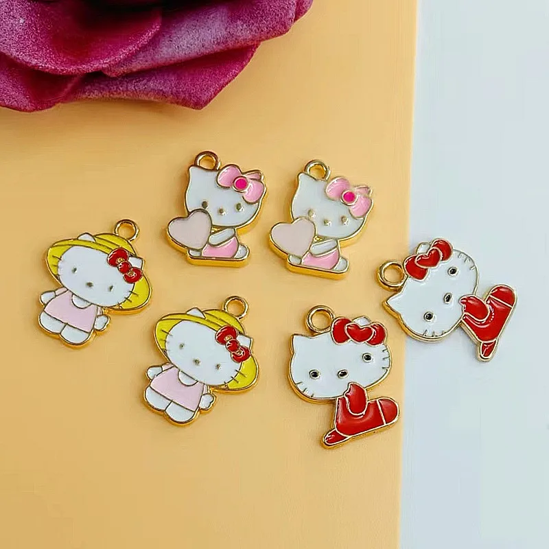10pcs Alloy Dripping Oil Pendant Cartoon Charms Cat Earrings DIY Jewelry Charms Keychain Bracelet Pendant Jewelry Accessories
10pcs Alloy Dripping Oil Pendant Cartoon Charms Cat Earrings DIY Jewelry Charms Keychain Bracelet Pendant Jewelry Accessories