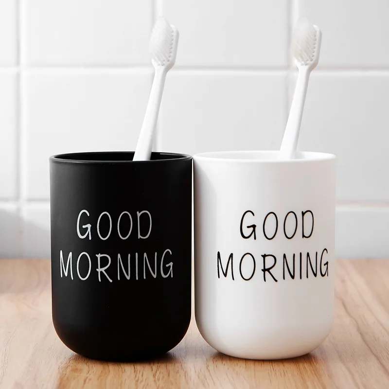 1pc Simple Nordic Plastic Cup Toothbrush Holder Washing Drinking Home Washing Tooth Cup Traveling Camping Bathroom Accessories
1pc Simple Nordic Plastic Cup Toothbrush Holder Washing Drinking Home Washing Tooth Cup Traveling Camping Bathroom Accessories