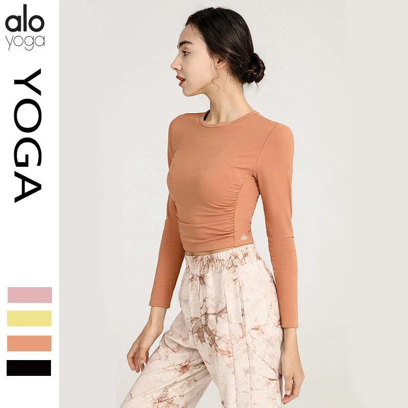 Alo Women Yoga Long Sleeve European and American Tight Yoga Suit Breathable Sports Long Sleeve Quick Drying Clothes Fitness Suit
Alo Women Yoga Long Sleeve European and American Tight Yoga Suit Breathable Sports Long Sleeve Quick Drying Clothes Fitness Suit