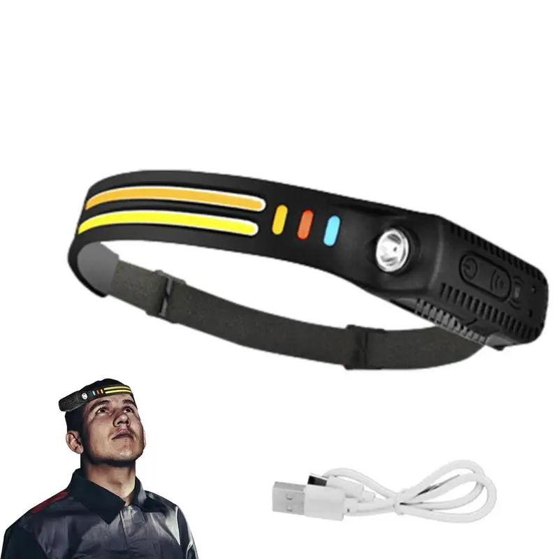 Mini Rechargeable Powerful Headlamp Fishing Camping USB Head Flashlight COB LED Head Light Torch Headlights Front Lantern 
Mini Rechargeable Powerful Headlamp Fishing Camping USB Head Flashlight COB LED Head Light Torch Headlights Front Lantern