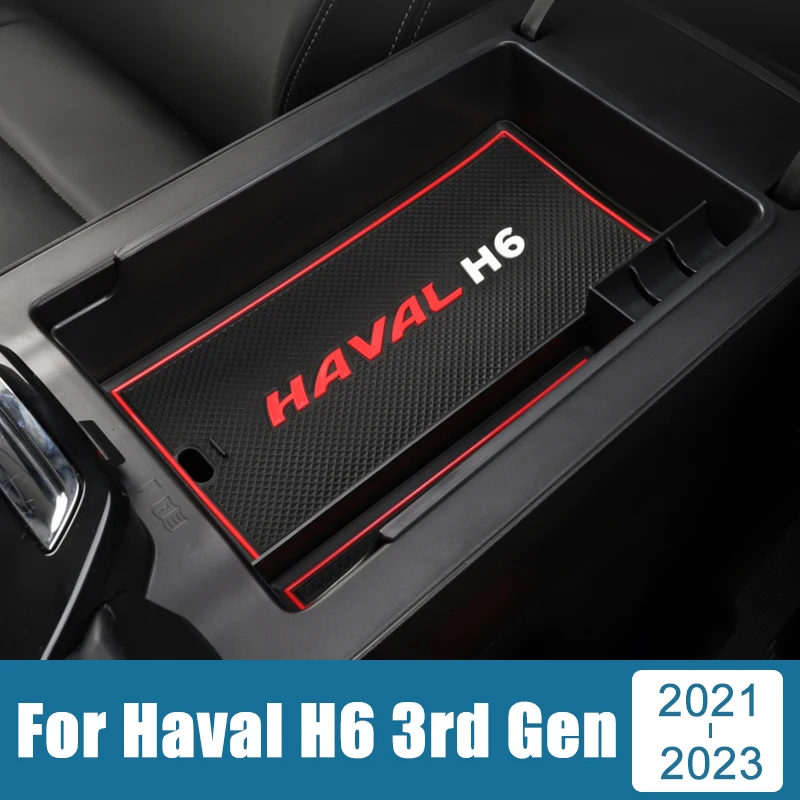 

Car Center Console Btorage Box Armrest Organizer Containers Tray For Haval H6 3rd Gen GT 2021 2022 2023 DHT-PHEV Accessories