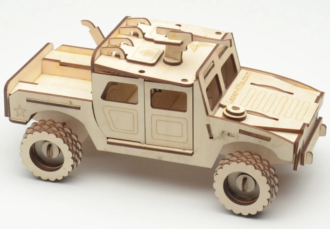 Laser Cut SUV Vector Wooden Model Kit Off-road Vehicle Vector Files Laser Cutting Engraving CDR Files
Laser Cut SUV Vector Wooden Model Kit Off-road Vehicle Vector Files Laser Cutting Engraving CDR Files