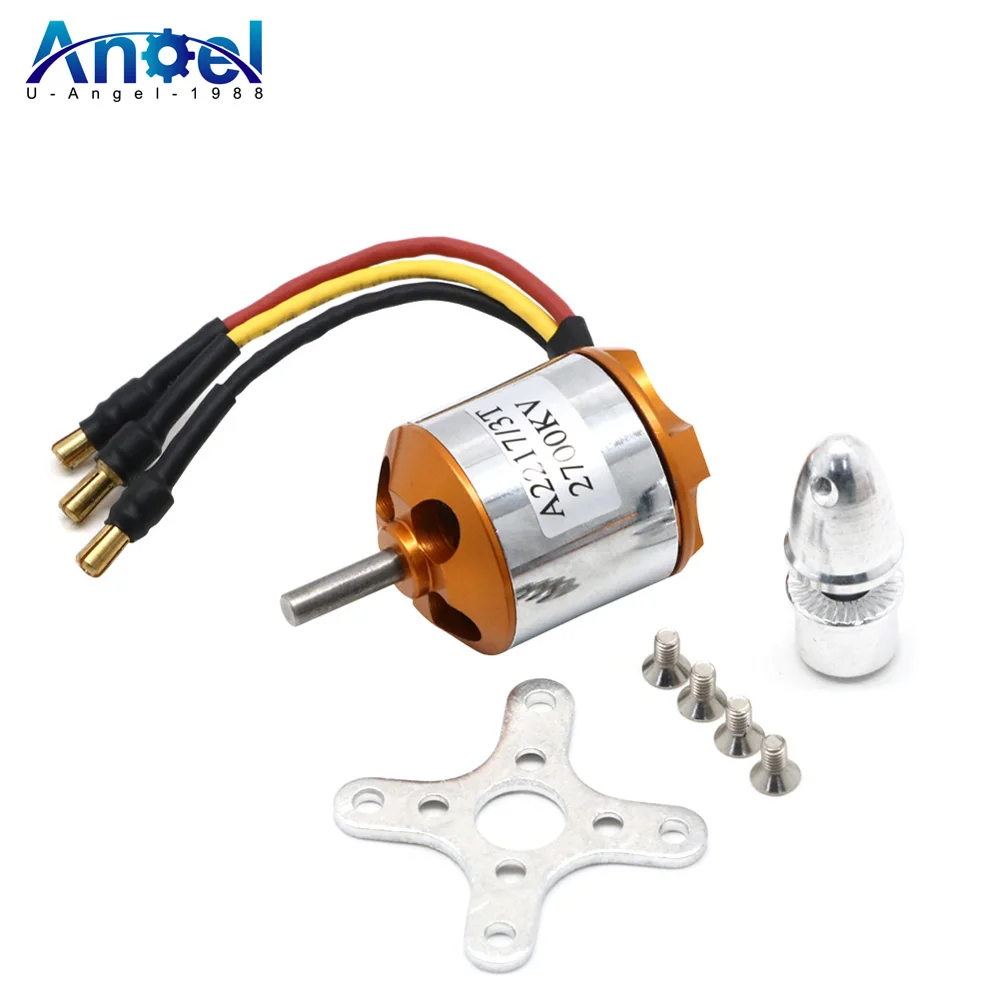 XXD A2217 2217 950KV 1250KV 1500KV 2300KV Outrunner Brushless Motor For RC Airplane Aircraft Plane Quadrocopter Multi-copter
XXD A2217 2217 950KV 1250KV 1500KV 2300KV Outrunner Brushless Motor For RC Airplane Aircraft Plane Quadrocopter Multi-copter
