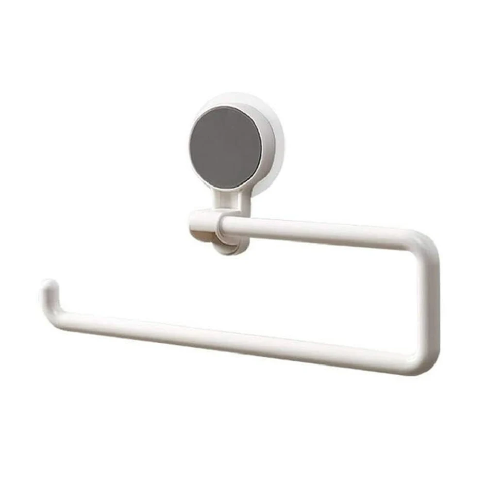Kitchen Paper Roll Holder Bathroom Towel Hanger Rack No Hole Punch Suction Cup Wall-mounted Tissue Hanger
Kitchen Paper Roll Holder Bathroom Towel Hanger Rack No Hole Punch Suction Cup Wall-mounted Tissue Hanger