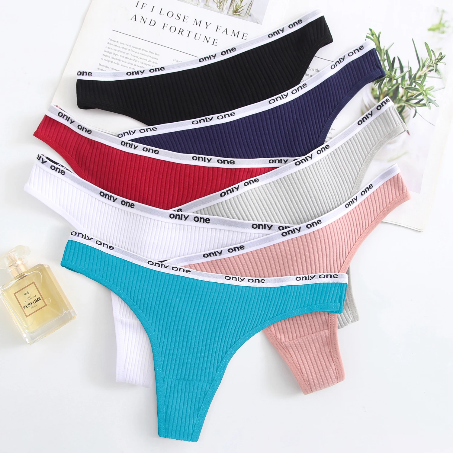 3Pcs Women Sexy Panties Low Waist G String Female Thongs Cotton Womens Intimates Thong Comfortable and Soft G-string
3Pcs Women Sexy Panties Low Waist G String Female Thongs Cotton Womens Intimates Thong Comfortable and Soft G-string