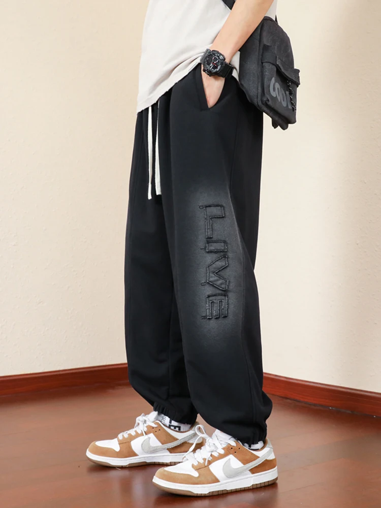 Baggy 8XL Fashion Letter Loose Joggers 2023 Plus Sweats Sweatpants Trousers Streetwear New Casual Harem Men's Cotton Size Pants
Baggy 8XL Fashion Letter Loose Joggers 2023 Plus Sweats Sweatpants Trousers Streetwear New Casual Harem Men's Cotton Size Pants