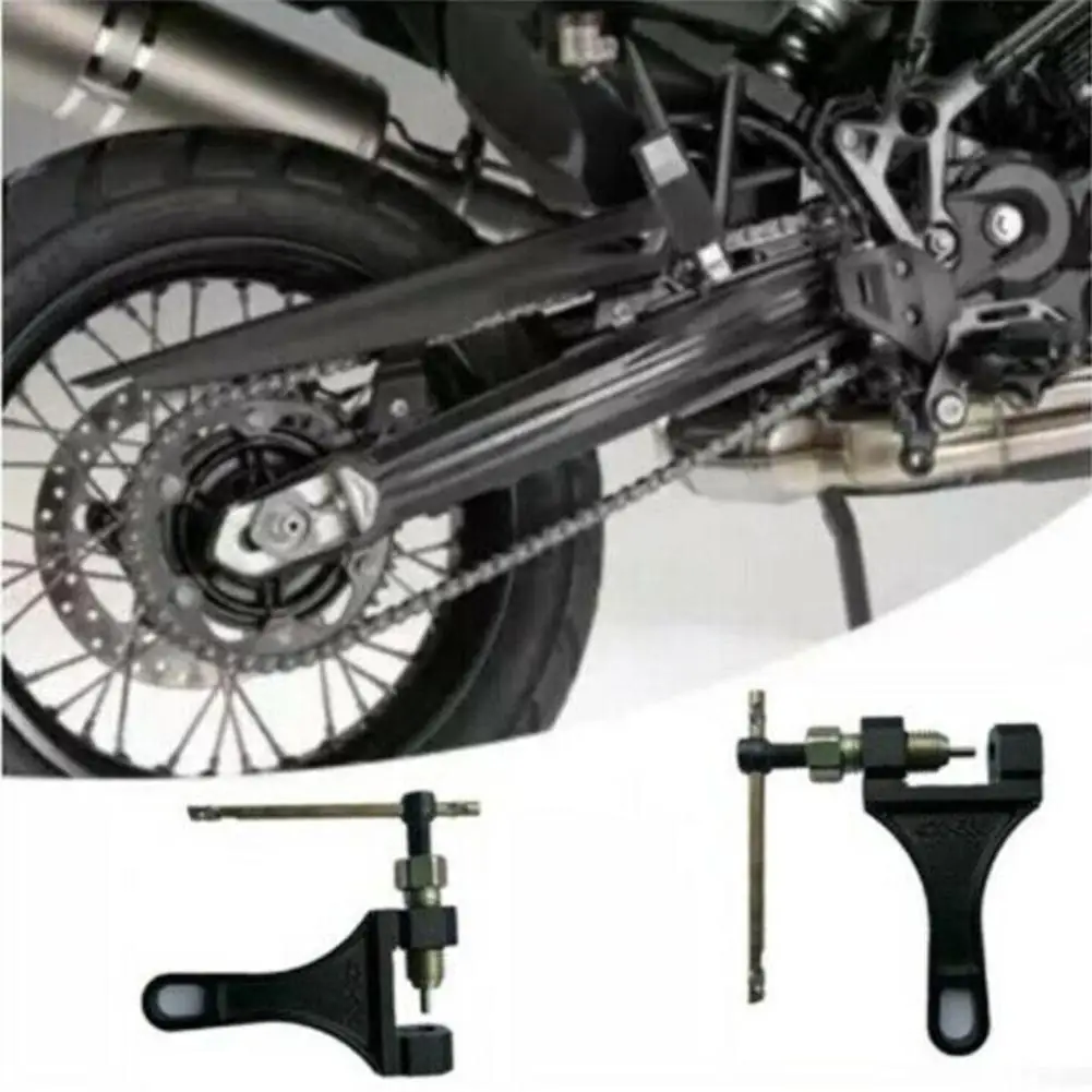 Motorcycle Chain Breaker Link Removal Splitter Motor Chain Cutter Riveting Tool 420-530 
Motorcycle Chain Breaker Link Removal Splitter Motor Chain Cutter Riveting Tool 420-530