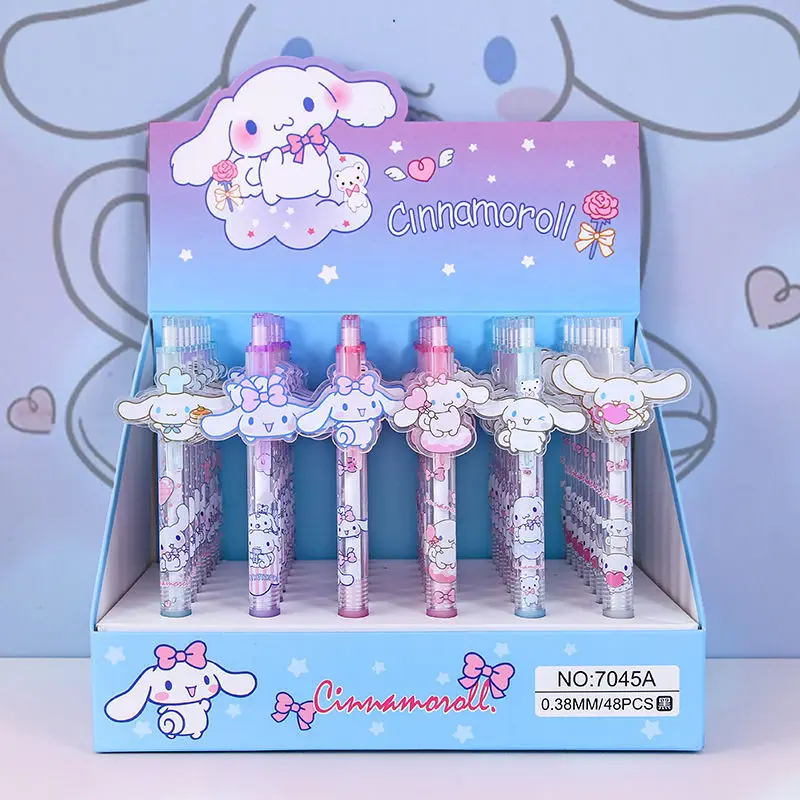 6 шт./компл. Kawaii Cinnamoroll Mymelody Kuromi Press мультипликационная гелевая ручка пластырь супер милая необычная Веселая ручка для письма аниме плюшевая игрушка для девочки
6 шт./компл. Kawaii Cinnamoroll Mymelody Kuromi Press мультипликационная гелевая ручка пластырь супер милая необычная Веселая ручка для письма аниме плюшевая игрушка для девочки