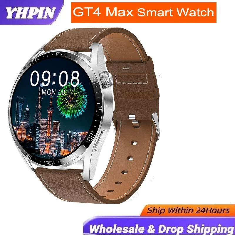 GT4 Max Smart Watch Men 1.5" Full Screen Bluetooth Call Wireless Charger Siri NFC GPS Tracker IP68 Waterproof Men Smartwatch
GT4 Max Smart Watch Men 1.5" Full Screen Bluetooth Call Wireless Charger Siri NFC GPS Tracker IP68 Waterproof Men Smartwatch