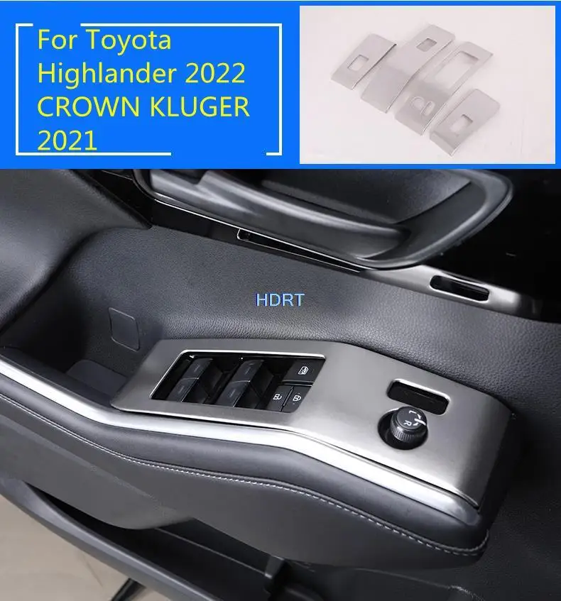 Для Toyota Highlander 2022/CROWN KLUGER 2021 автомобильная коробка передач из нержавеющей стали с
