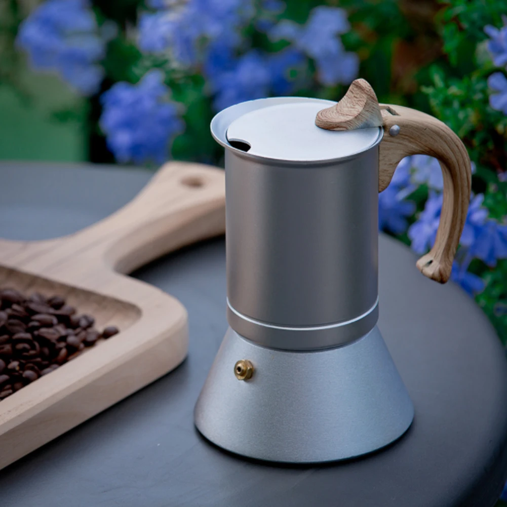 150ml/300ml 3-6 Cups New Coffee Maker Aluminum Mocha Espresso Percolator Pot Coffee Maker Moka Pot Stovetop Coffee Maker
150ml/300ml 3-6 Cups New Coffee Maker Aluminum Mocha Espresso Percolator Pot Coffee Maker Moka Pot Stovetop Coffee Maker