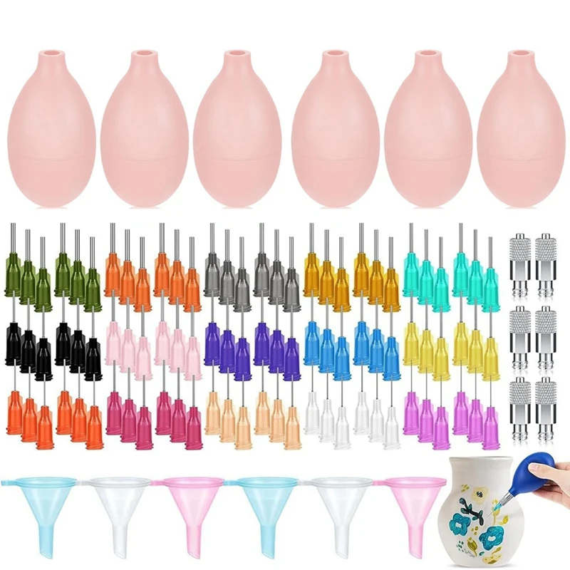 108 PCS Clay For Pottery Skid Trailer Bottles For Pottery Set Of 6Pottery Precision Applicator
108 PCS Clay For Pottery Skid Trailer Bottles For Pottery Set Of 6Pottery Precision Applicator