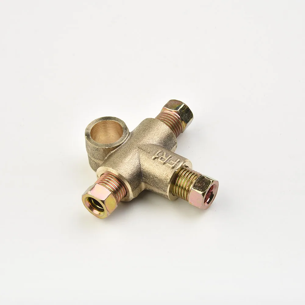 Car Brake Pipe Fittings 3 Way T Piece Tee Brake Pipe Connector With 10mm Male Nuts Short Metric Copper Auto Replacement Parts
Car Brake Pipe Fittings 3 Way T Piece Tee Brake Pipe Connector With 10mm Male Nuts Short Metric Copper Auto Replacement Parts