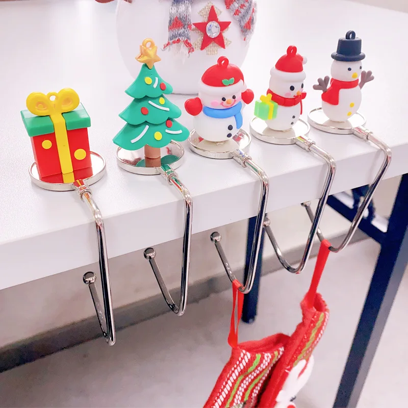 Christmas Sock Hook Fireplace Hanger, Metal Clips, Xmas Stocking Holder Racks, Jewelry Clasp, Party Tree Hanging Hooks, 1Pc
Christmas Sock Hook Fireplace Hanger, Metal Clips, Xmas Stocking Holder Racks, Jewelry Clasp, Party Tree Hanging Hooks, 1Pc