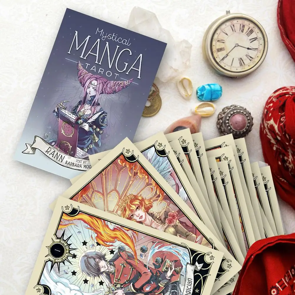Tarot Cards Mystical Manga Tarot Cards Party Tarot Deck Supplies English Board Game Party Playing Cards
Tarot Cards Mystical Manga Tarot Cards Party Tarot Deck Supplies English Board Game Party Playing Cards