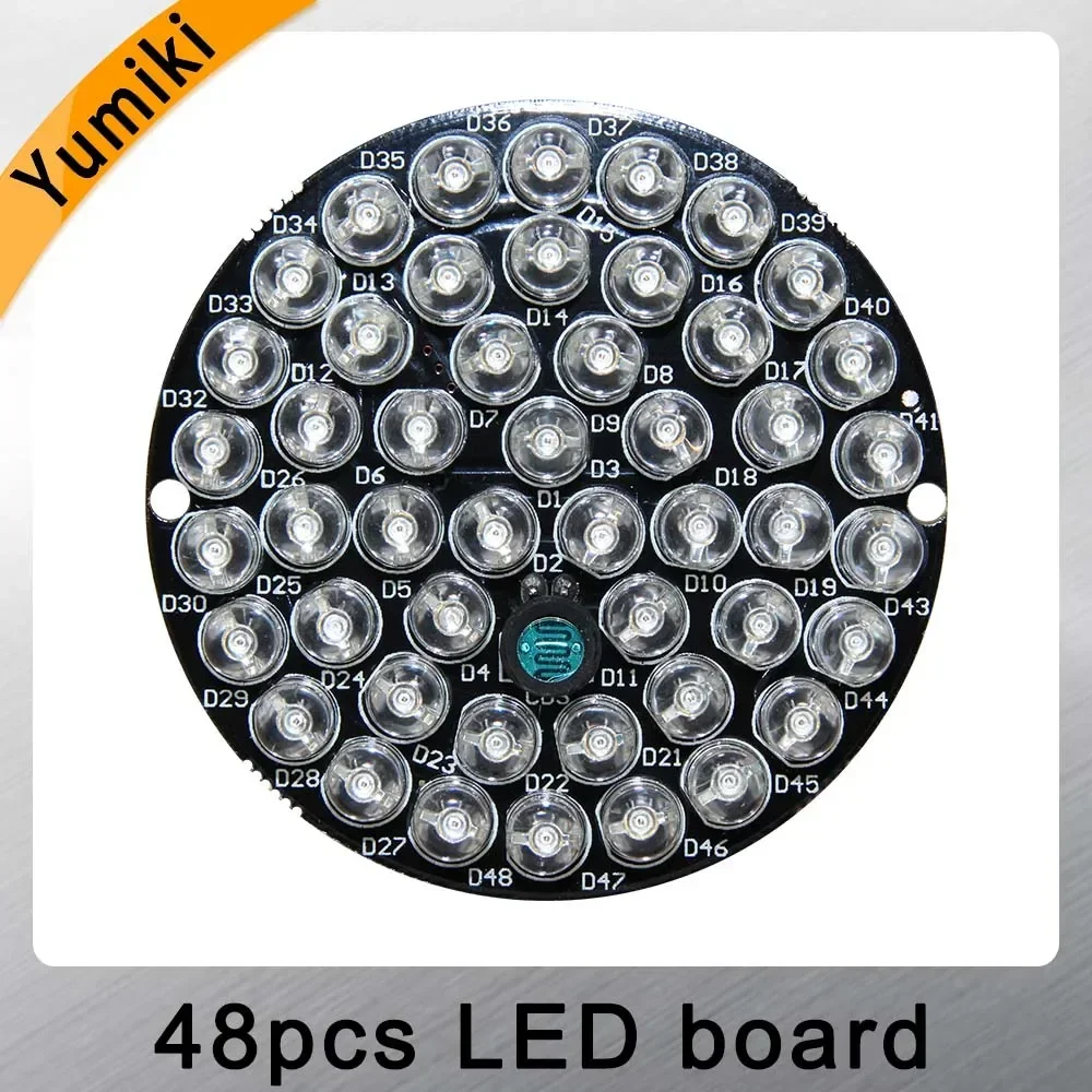 Yumiki FY-548 ИК доска 48 LED 850 нм для камеры видеонаблюдения 50 мм