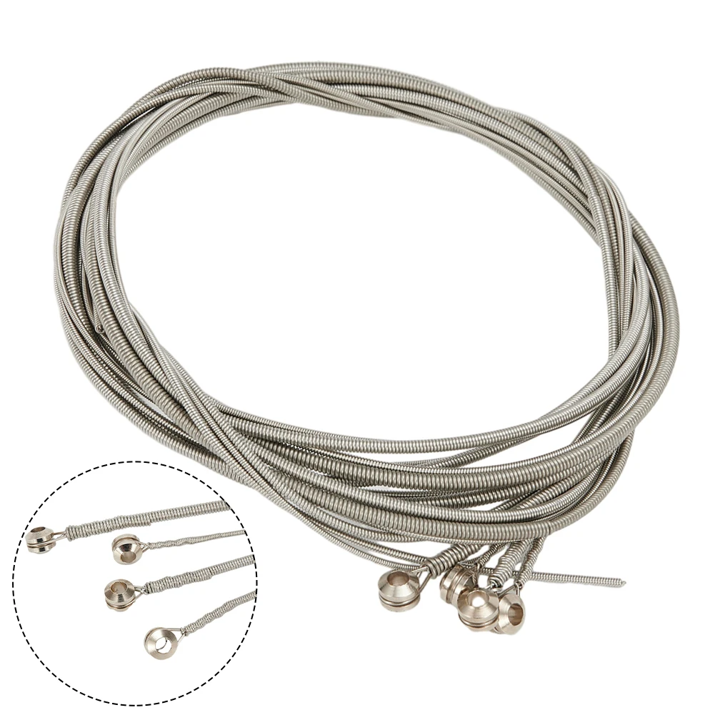 1Set Bass Strings Steel Cord For 4 Strings Electric Bass Replacement Accessories 044 057 079 100 Length 1.2m Beginner Gift
1Set Bass Strings Steel Cord For 4 Strings Electric Bass Replacement Accessories 044 057 079 100 Length 1.2m Beginner Gift