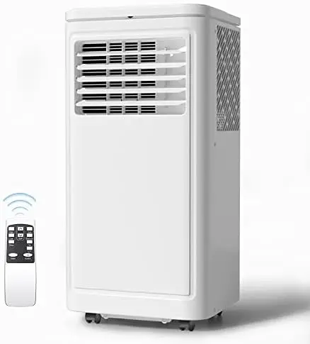 

Pebble Portable Air Conditioner, 8000 BTU for Room up to 350 sq. ft, Portable AC with Dehumidifier & Fan, 2 Fan Speeds, 24H Cam