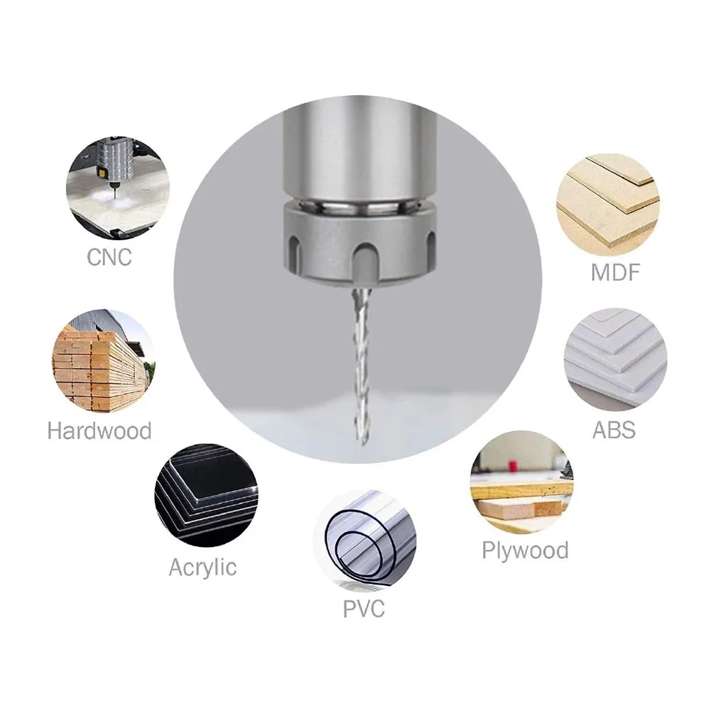 10pcs CNC Engraving Router Bit Carbide Flat End Milling Cutter 3.175mm Shank Ball Nose End Mill Milling Cutter For Woodworking
10pcs CNC Engraving Router Bit Carbide Flat End Milling Cutter 3.175mm Shank Ball Nose End Mill Milling Cutter For Woodworking