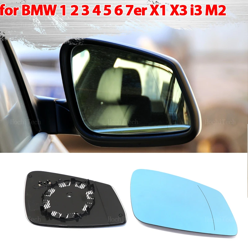 

Left Right Wing Mirror Glass Heated Driver Passenger Side For BMW X1 E84 F48 F20 F21 F40 F22 F23 F30 F31 F34 F10 F07 I3