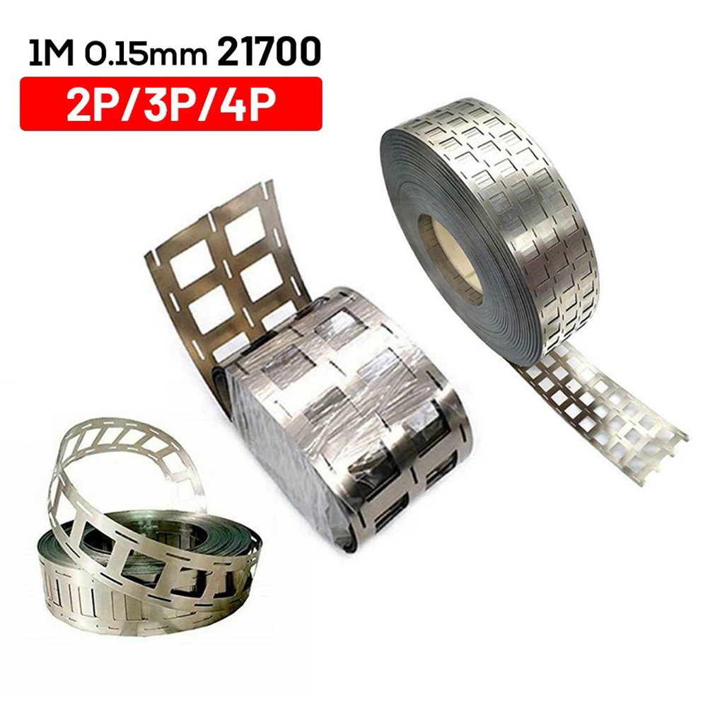 1M 2P 3P 4P 21700 Nickel Strip Nickel-plated Steel Strip 0.15mm Nickel Tape Holder 22.5 Pitch For Nickel Belt Welder Parts
1M 2P 3P 4P 21700 Nickel Strip Nickel-plated Steel Strip 0.15mm Nickel Tape Holder 22.5 Pitch For Nickel Belt Welder Parts