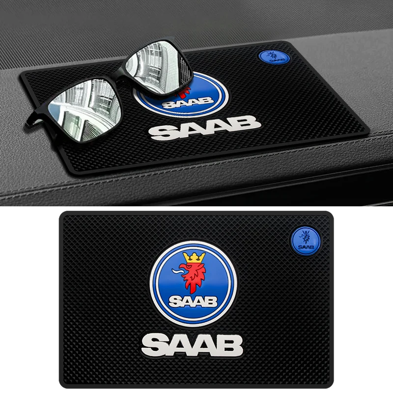 Car Logo Anti-slip Mat Dashboard Sticky Non-slip Mat Phone Glasses Key Holder Interior Parts For SAAB SCANIA 9-3 93 9-5 9 3 9000
Car Logo Anti-slip Mat Dashboard Sticky Non-slip Mat Phone Glasses Key Holder Interior Parts For SAAB SCANIA 9-3 93 9-5 9 3 9000