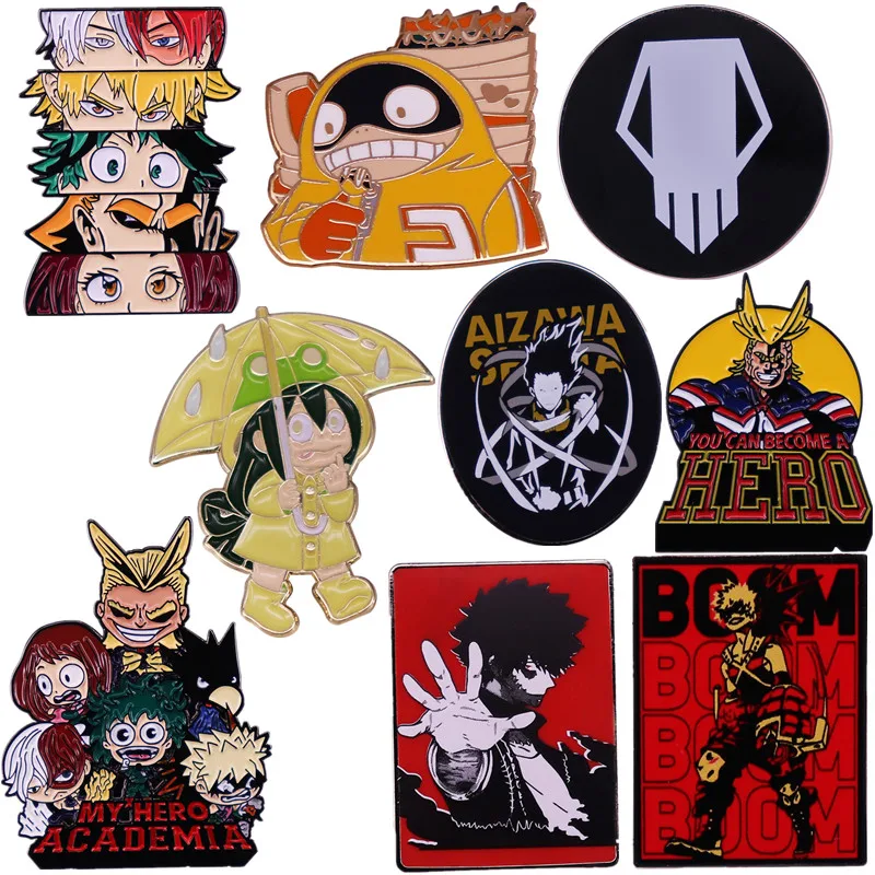 My Hero Academia Midoriya Izuku All Might Bakugou Katsuki Cosplay Cartoon Costume Props Metal Badge Pin Alloy Brooch Accessories
My Hero Academia Midoriya Izuku All Might Bakugou Katsuki Cosplay Cartoon Costume Props Metal Badge Pin Alloy Brooch Accessories