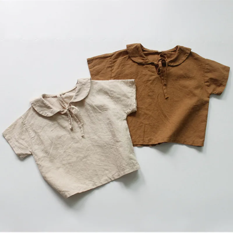 Clothes Short Preppy 2021 Cotton Casual Sleeve Linen Girls Shirts Korean Summer Baby New Tops Style Kids Girls Blouses Style
Clothes Short Preppy 2021 Cotton Casual Sleeve Linen Girls Shirts Korean Summer Baby New Tops Style Kids Girls Blouses Style