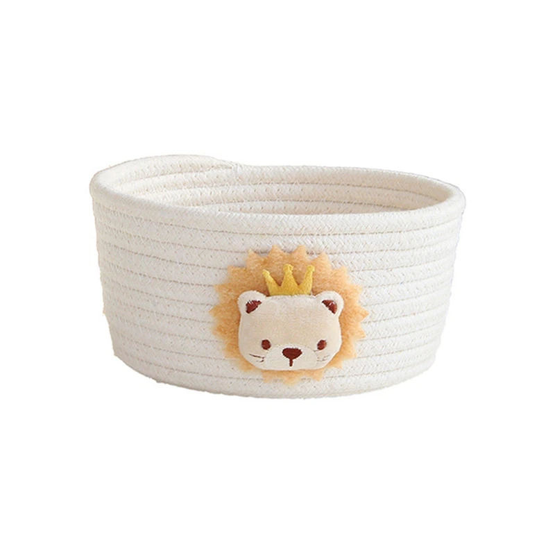 Cartoon Animals Hand Woven Storage Basket Kids Toys Desktop Organizer Sundries Storage Box Laundry Baskets
Cartoon Animals Hand Woven Storage Basket Kids Toys Desktop Organizer Sundries Storage Box Laundry Baskets
