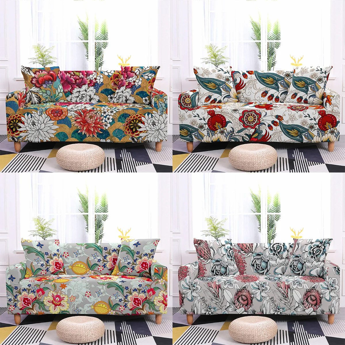 European Petal Print All-Inclusive Elastic Sofa Cover Living Room Couch Cushion Protector Washable Home Decor Housse De Canapé
European Petal Print All-Inclusive Elastic Sofa Cover Living Room Couch Cushion Protector Washable Home Decor Housse De Canapé