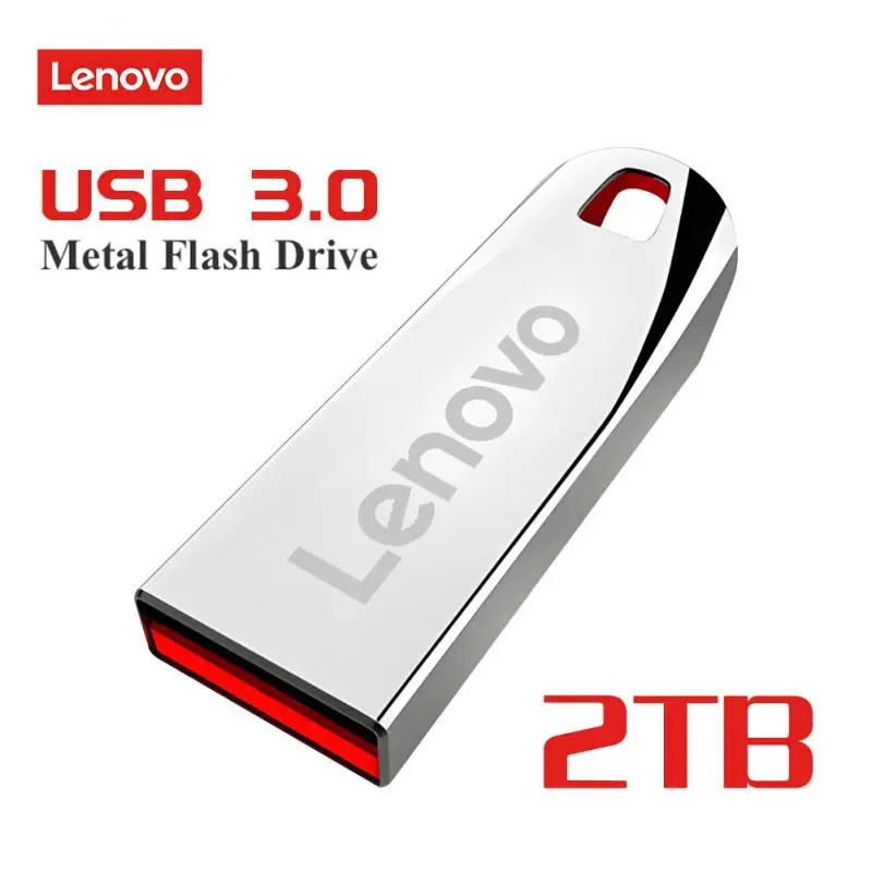 

Lenovo 2TB Usb 3.0 Flash Drives High Speed Metal Pendrive 1TB 512GB 256GB Portable Usb Drive Waterproof Memoria Usb Flash Disk
