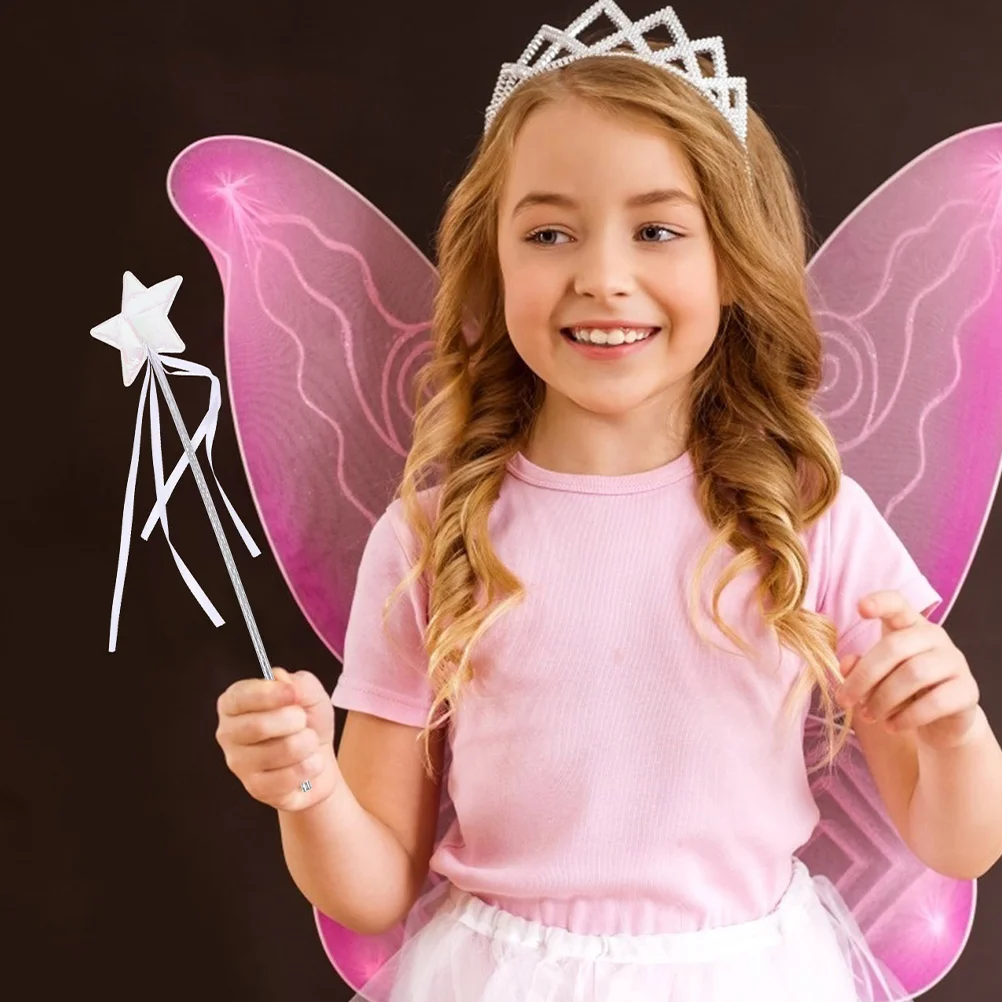 5 Pcs Ribbons Angle Fairy Sticks Handheld Wands Halloween Girls Ab Cloth Stage Performance Toy Child
5 Pcs Ribbons Angle Fairy Sticks Handheld Wands Halloween Girls Ab Cloth Stage Performance Toy Child