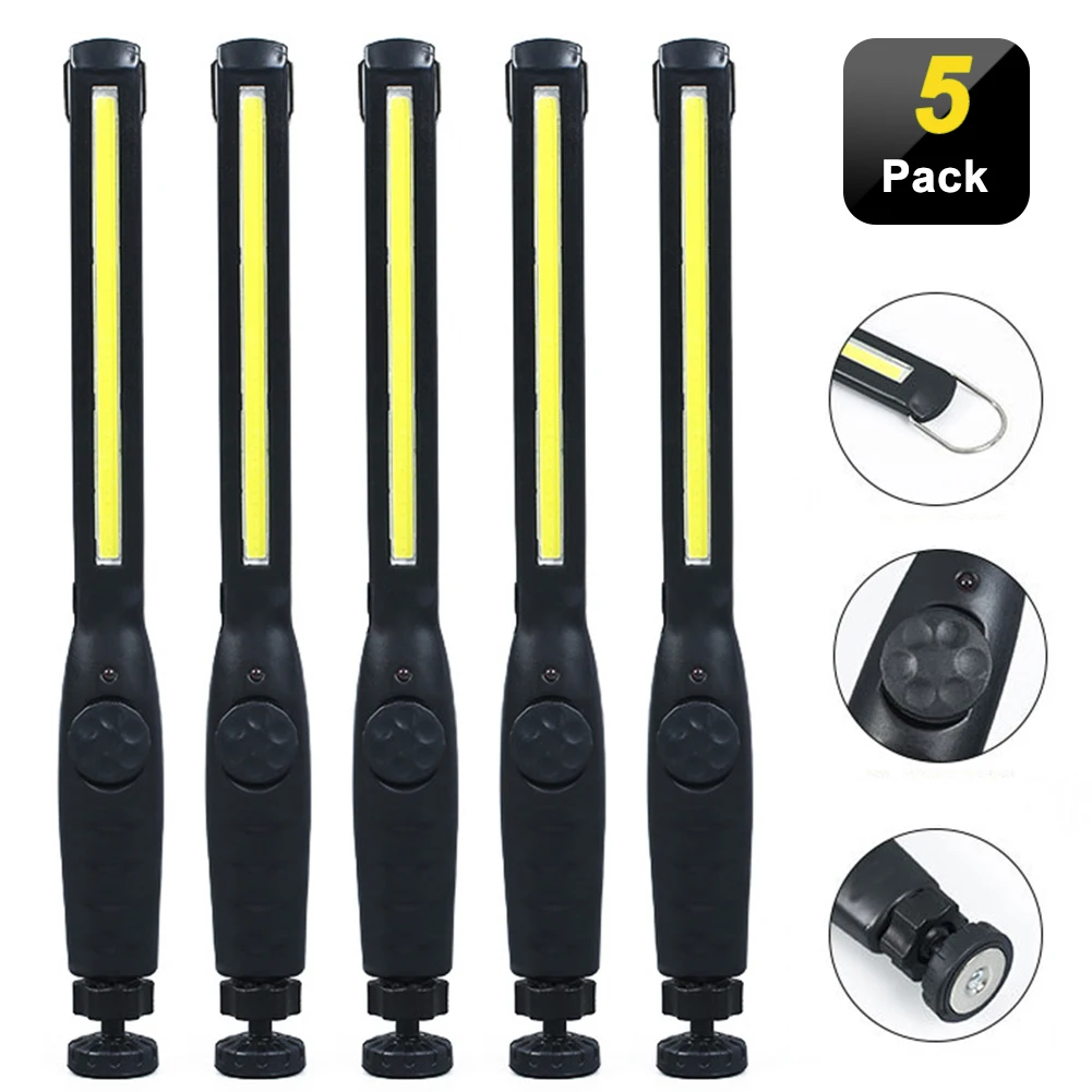 COB LED Flashlight Magnetic Work Light USB Rechargeable Torch Hook Portable Lantern Inspection Light Camping Car Repair Lamp
COB LED Flashlight Magnetic Work Light USB Rechargeable Torch Hook Portable Lantern Inspection Light Camping Car Repair Lamp