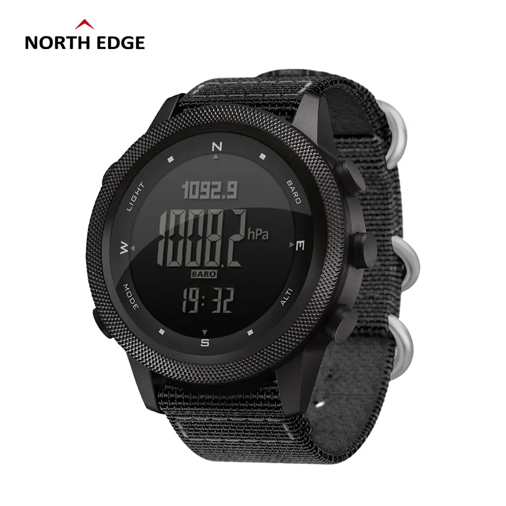 

NORTH EDGE APACHE-46 Men Sports Digital Smart Watch Military Army Waterproof 50M Altimeter Barometer Compass World Time