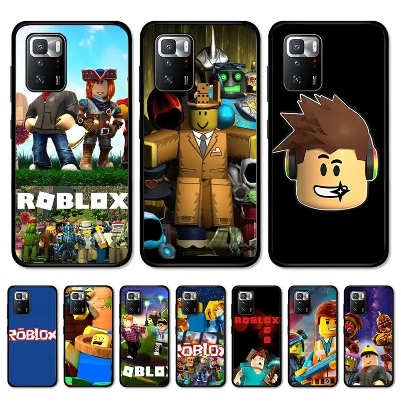 

Sandbox Game D-DynaBlockses Robloxess Phone Case for Redmi Note 8 7 9 4 6 pro max T X 5A 3 10 lite pro
