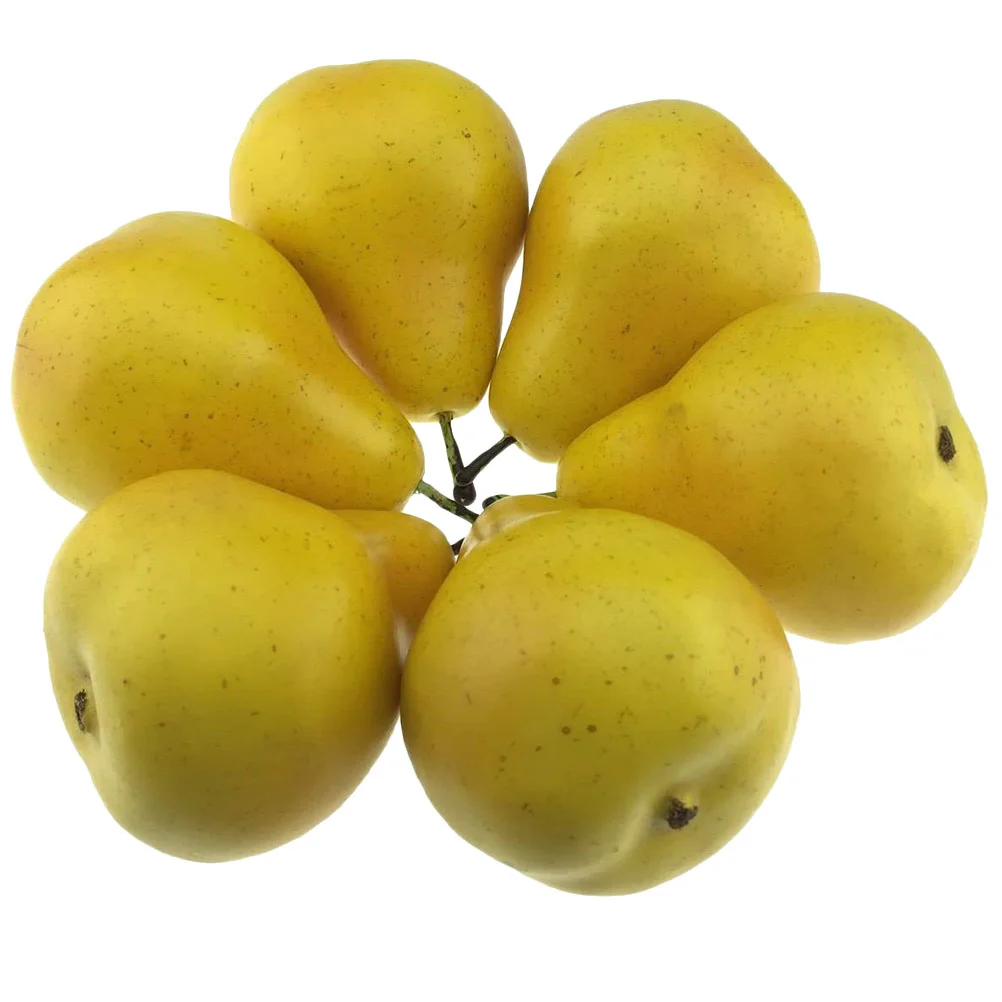 Pear Fruit Fake Artificial Toyfruits Model Simulation Pears Prop House Mini Props Decor Realistic Faux Decoration Ornament
Pear Fruit Fake Artificial Toyfruits Model Simulation Pears Prop House Mini Props Decor Realistic Faux Decoration Ornament