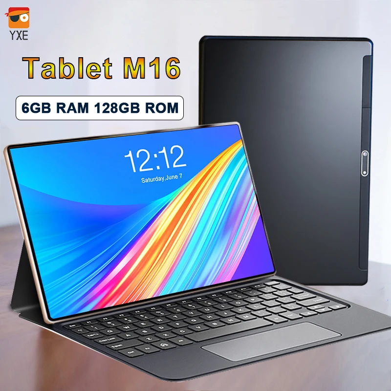 2021 NEW M16 Tablets 10 Inch Tablet Android 6GB RAM 128GB ROM Mtk6797 10 Core Tablette GPS WIFI Daulphone call LTE 4G Tablete PC
2021 NEW M16 Tablets 10 Inch Tablet Android 6GB RAM 128GB ROM Mtk6797 10 Core Tablette GPS WIFI Daulphone call LTE 4G Tablete PC