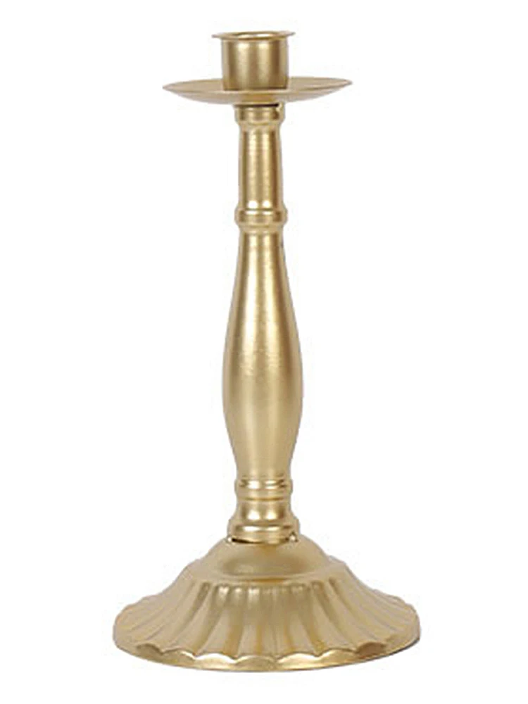 Metal Golden Pillar Candle Holders Stand Retro Candlestick Home Decoration For Bedroom Living Room Wedding Party Decor
Metal Golden Pillar Candle Holders Stand Retro Candlestick Home Decoration For Bedroom Living Room Wedding Party Decor