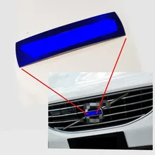 For XC60 S60 XC70 XC90 S40 V40 V60 Car Front Sign Front bumper Grid Sign Label VOLVO Grille Blue Badge Emblems Logo OEM31214625