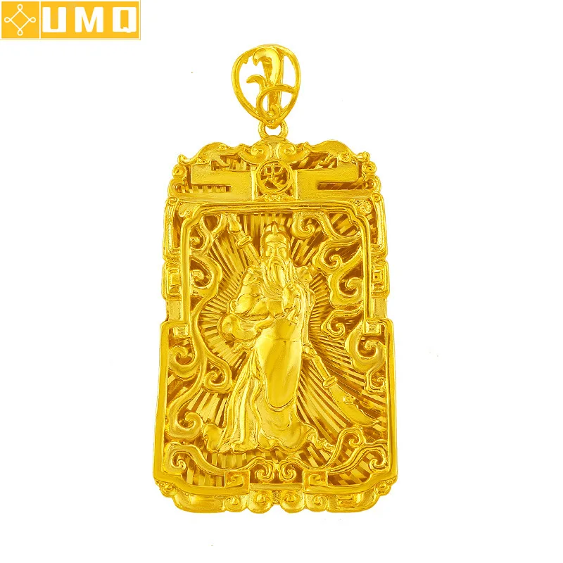 Mens Guan Gong Tag Pendant Brass 24k Thick Gold Plated Necklace Accessories
Mens Guan Gong Tag Pendant Brass 24k Thick Gold Plated Necklace Accessories