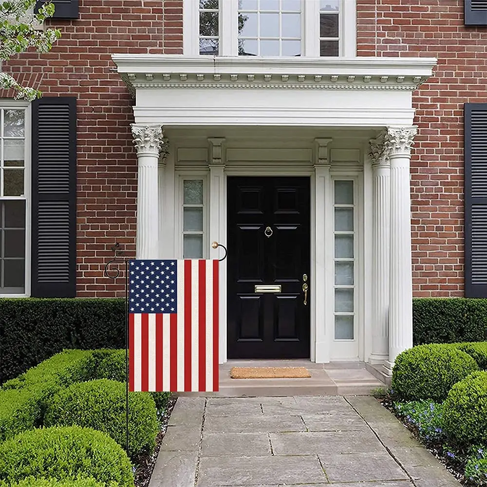 American Garden Flag USA United States Garden Flags Burlap American 4th of July Double Sidedes Weather Resistant Double Stitch
American Garden Flag USA United States Garden Flags Burlap American 4th of July Double Sidedes Weather Resistant Double Stitch
