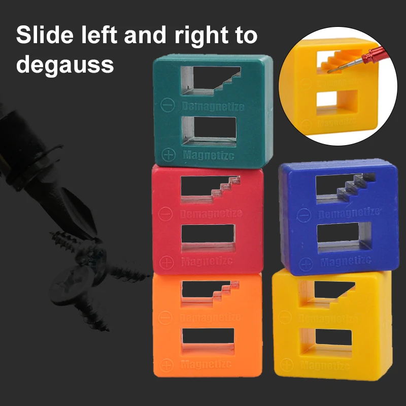 New powerful screwdriver plus magnetic device dual-use degausser mini batch screw fast magnetizing machine degaussing machine
New powerful screwdriver plus magnetic device dual-use degausser mini batch screw fast magnetizing machine degaussing machine