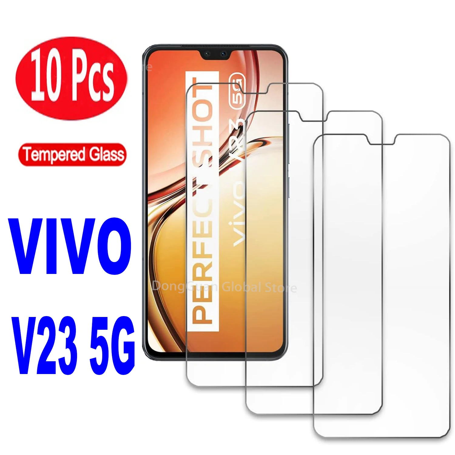 10Pcs Tempered Glass For Vivo V23 V25 V27e V21 V21e V21s V20 V17 5G Screen Protector Glass Film
10Pcs Tempered Glass For Vivo V23 V25 V27e V21 V21e V21s V20 V17 5G Screen Protector Glass Film