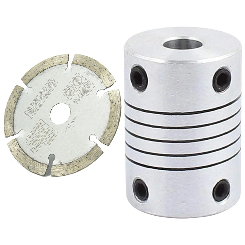 Diamond Circular Saw Blade 85MM 15MM Bore & 6Mm To 8Mm Shaft Coupling Stepper Motor Coupler Joint Connector
Diamond Circular Saw Blade 85MM 15MM Bore & 6Mm To 8Mm Shaft Coupling Stepper Motor Coupler Joint Connector