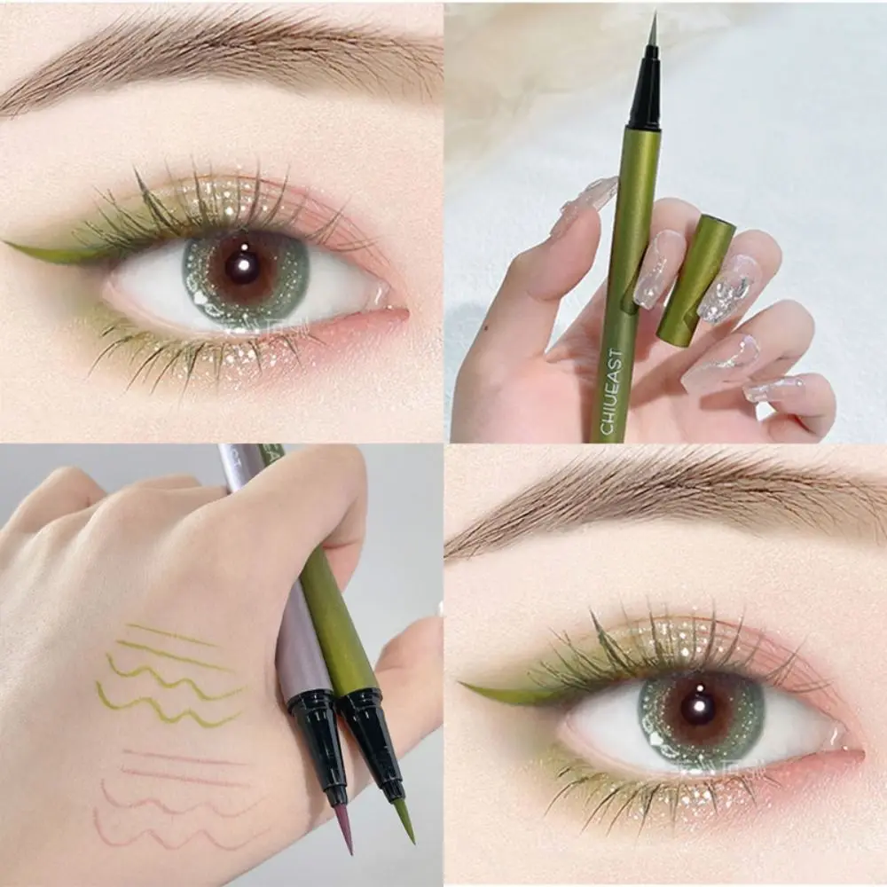 Waterproof Liquid Eyeliner Lasts 6 Colors Smooth Color Eyeliner Not Easy To Smudge Eye Makeup Beginner Makeup Tools
Waterproof Liquid Eyeliner Lasts 6 Colors Smooth Color Eyeliner Not Easy To Smudge Eye Makeup Beginner Makeup Tools