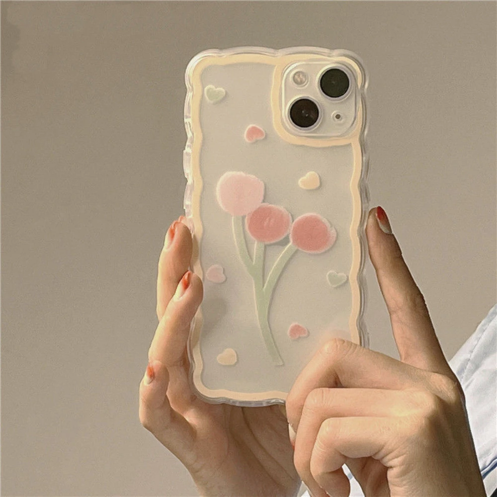 New Fresh Tulip Oil Painting Lace Soft Rubber Mobile Phone Case Anti-fall Protective Cover For iPhone13 12 11 Pro Max X XR XS 8
New Fresh Tulip Oil Painting Lace Soft Rubber Mobile Phone Case Anti-fall Protective Cover For iPhone13 12 11 Pro Max X XR XS 8